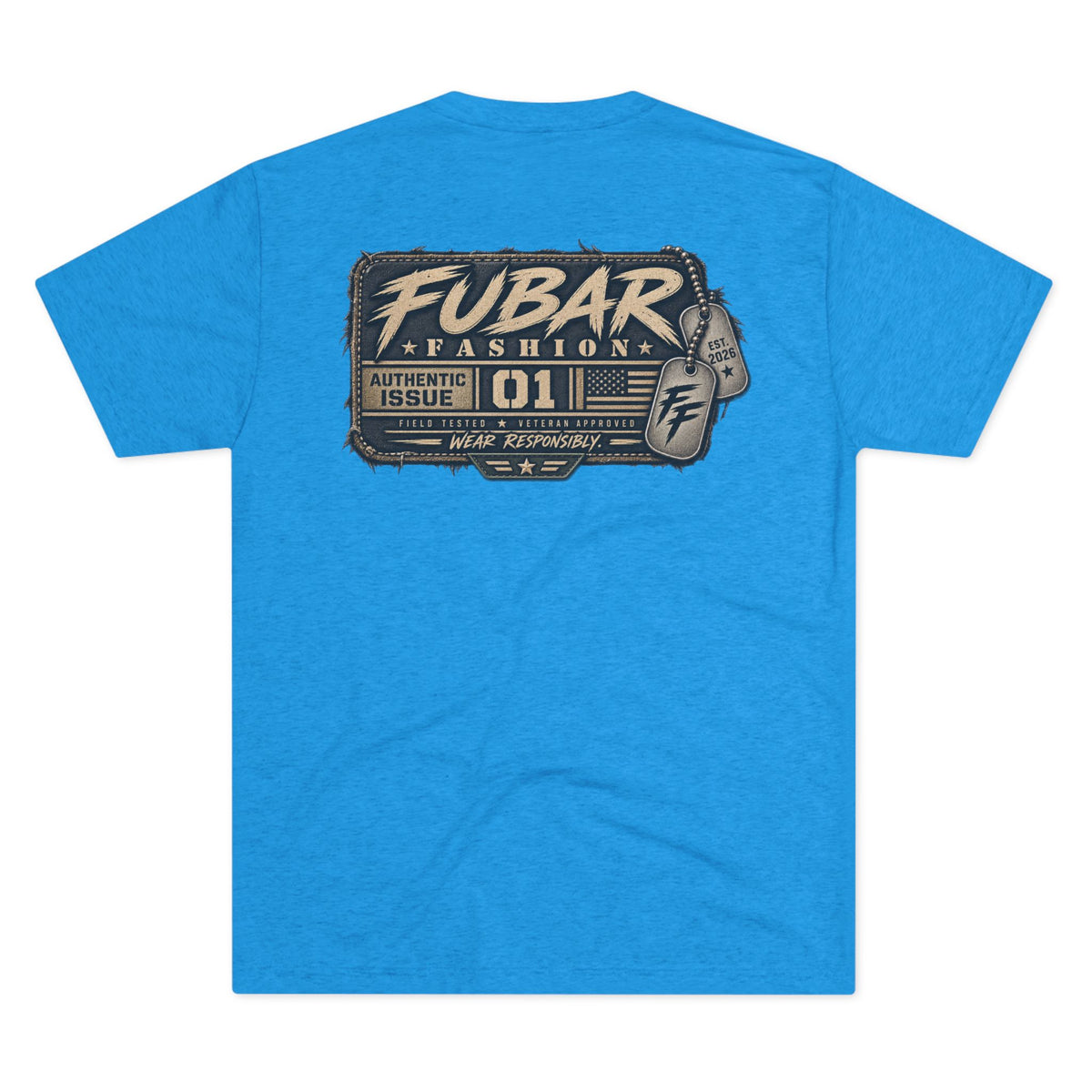 FUBAR Tactical Pin-Up T-Shirt With Gun