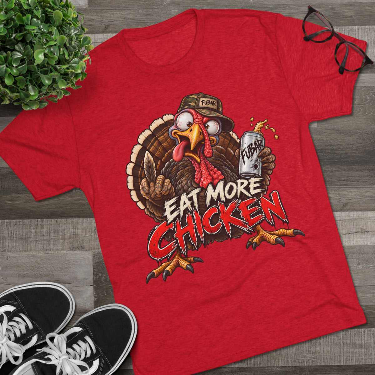 Eat More Chicken Turkey Tee