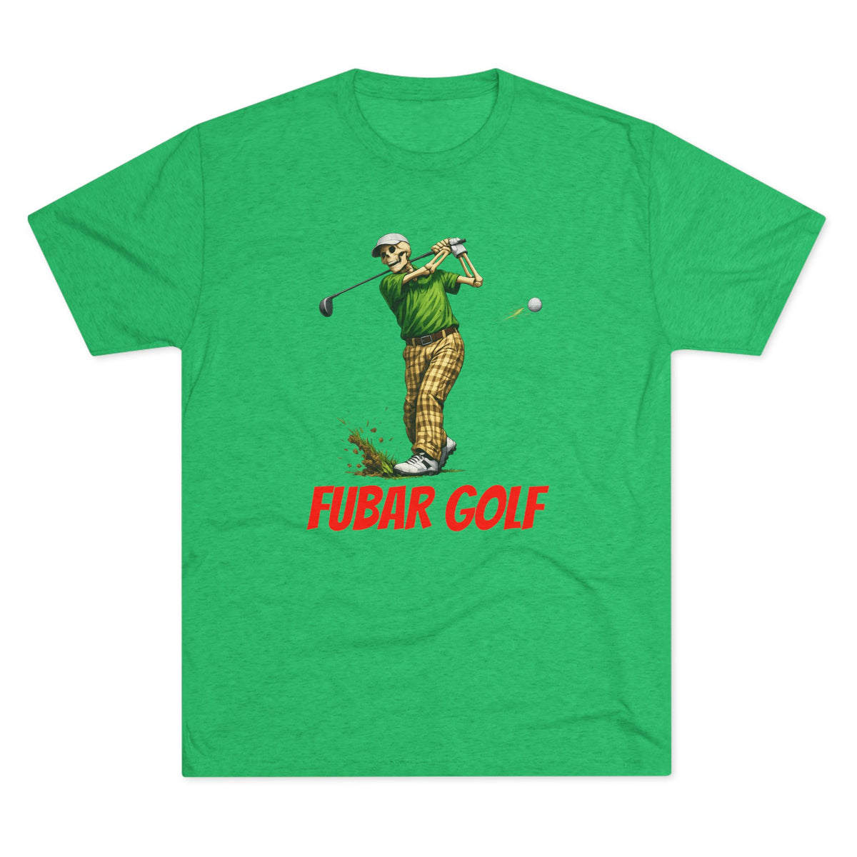 'FUBAR Golf' Vintage Golfer Graphic Tee