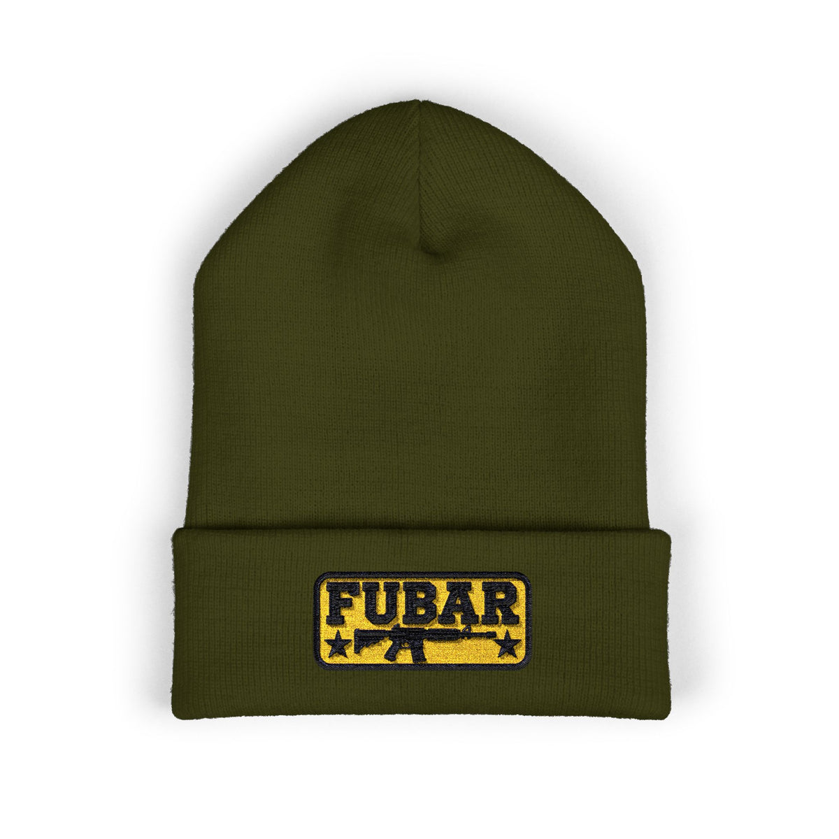 FUBAR Embroidered Cuffed Beanie