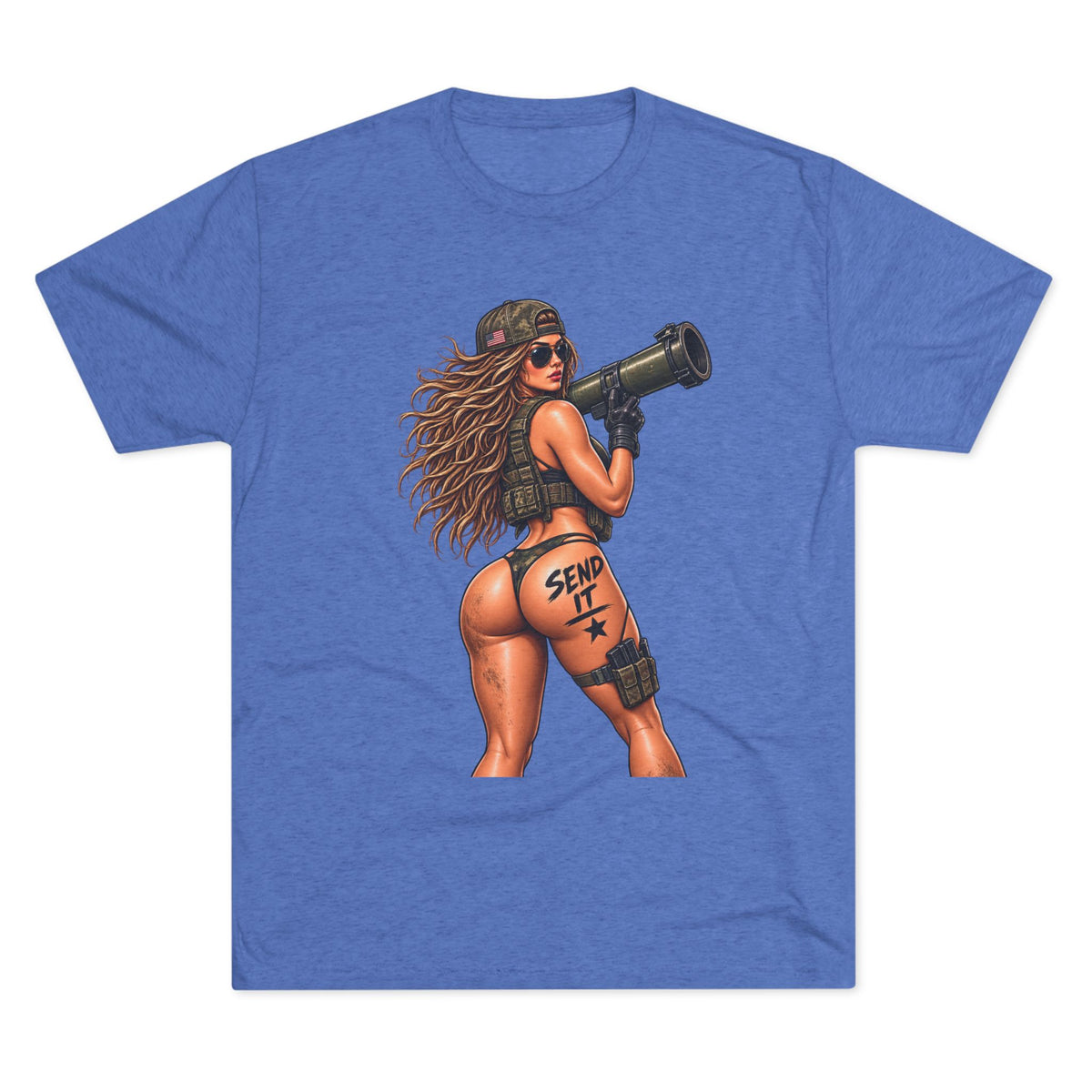 'Send It' RPG Girl & 'Have a Nice Day' Grenade Graphic