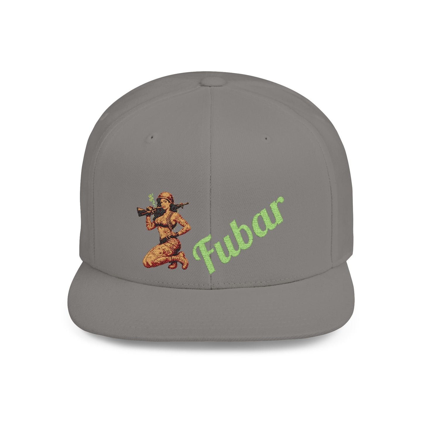 Fubar Pin-Up Flat Bill Snapback (Hat)