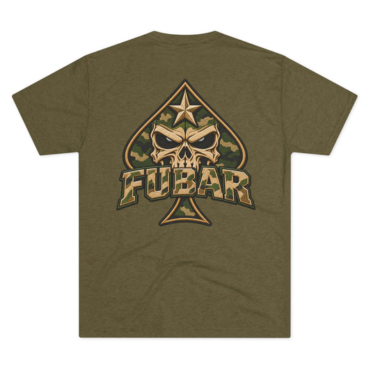 "Morale Is a Mission" FUBAR Skull Graphic Shirt
