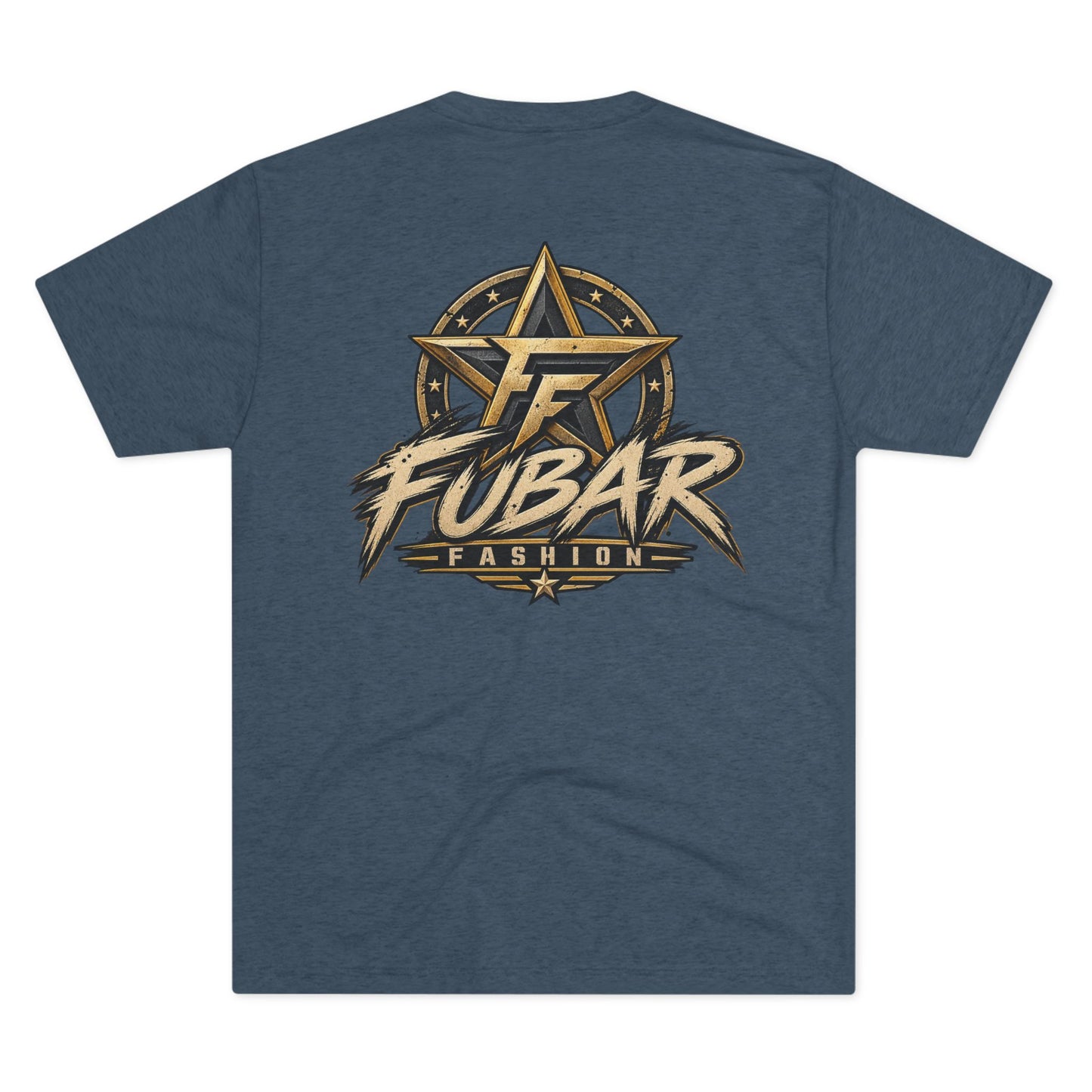 Military Inspired Bomb & Star Emblem T-Shirt