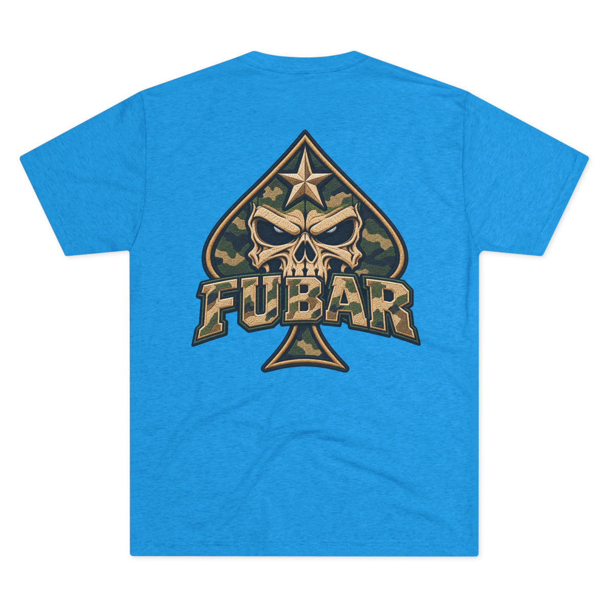 "Morale Is a Mission" FUBAR Skull Graphic Shirt