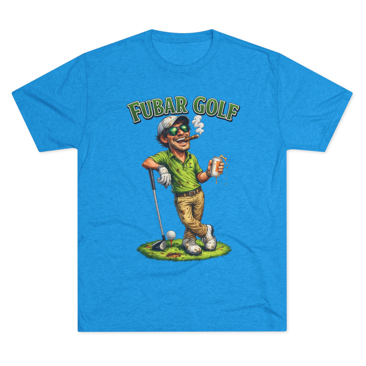 FUBAR Golf Cartoon Shirt