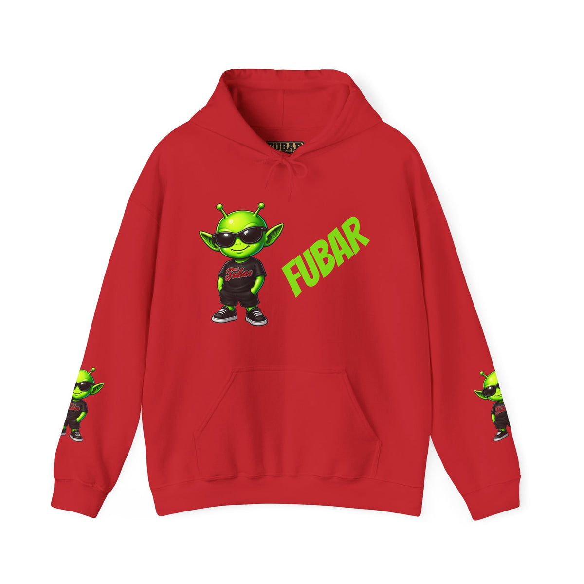FUBAR Alien Logo Hoodie