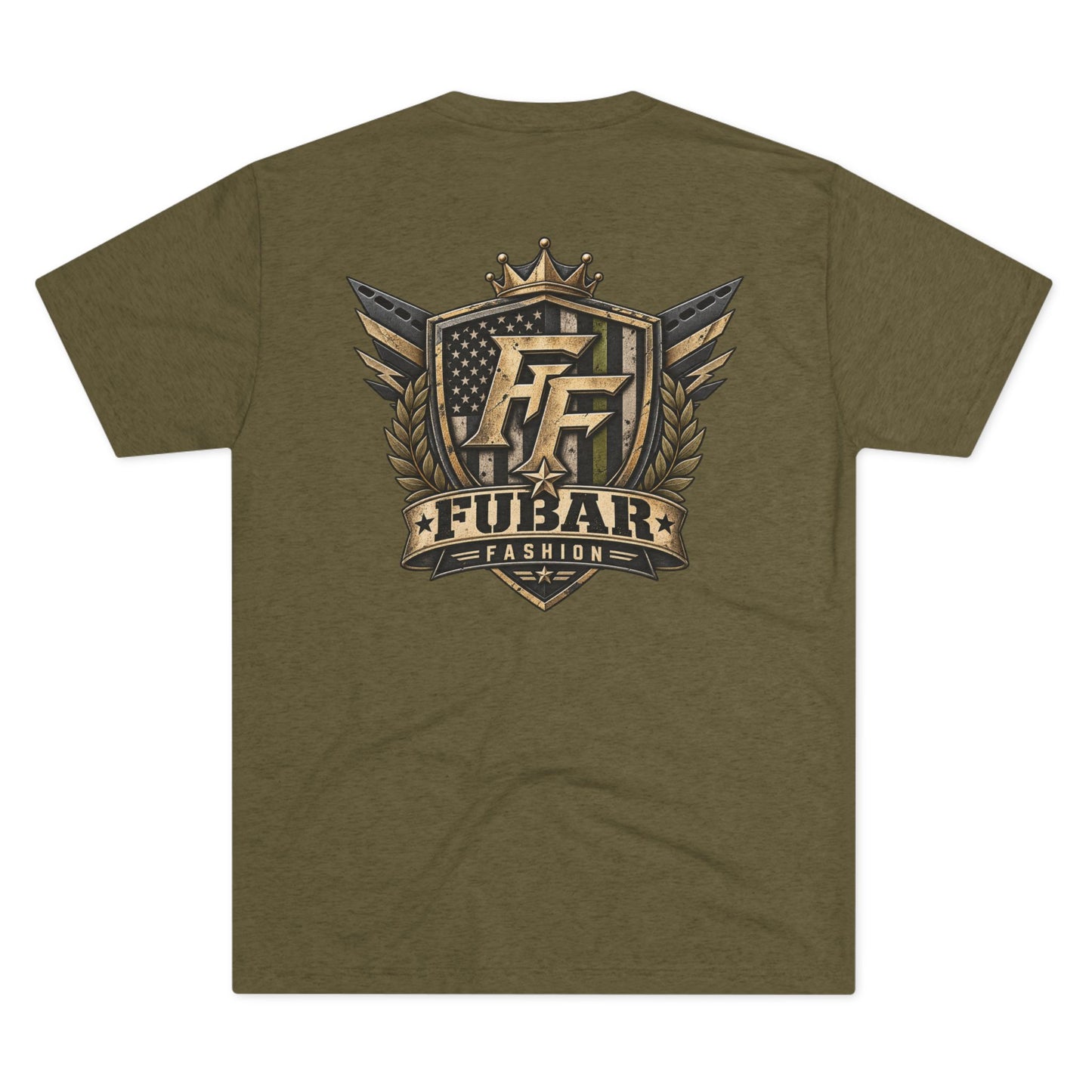 FUBAR Skull & Crest Tee