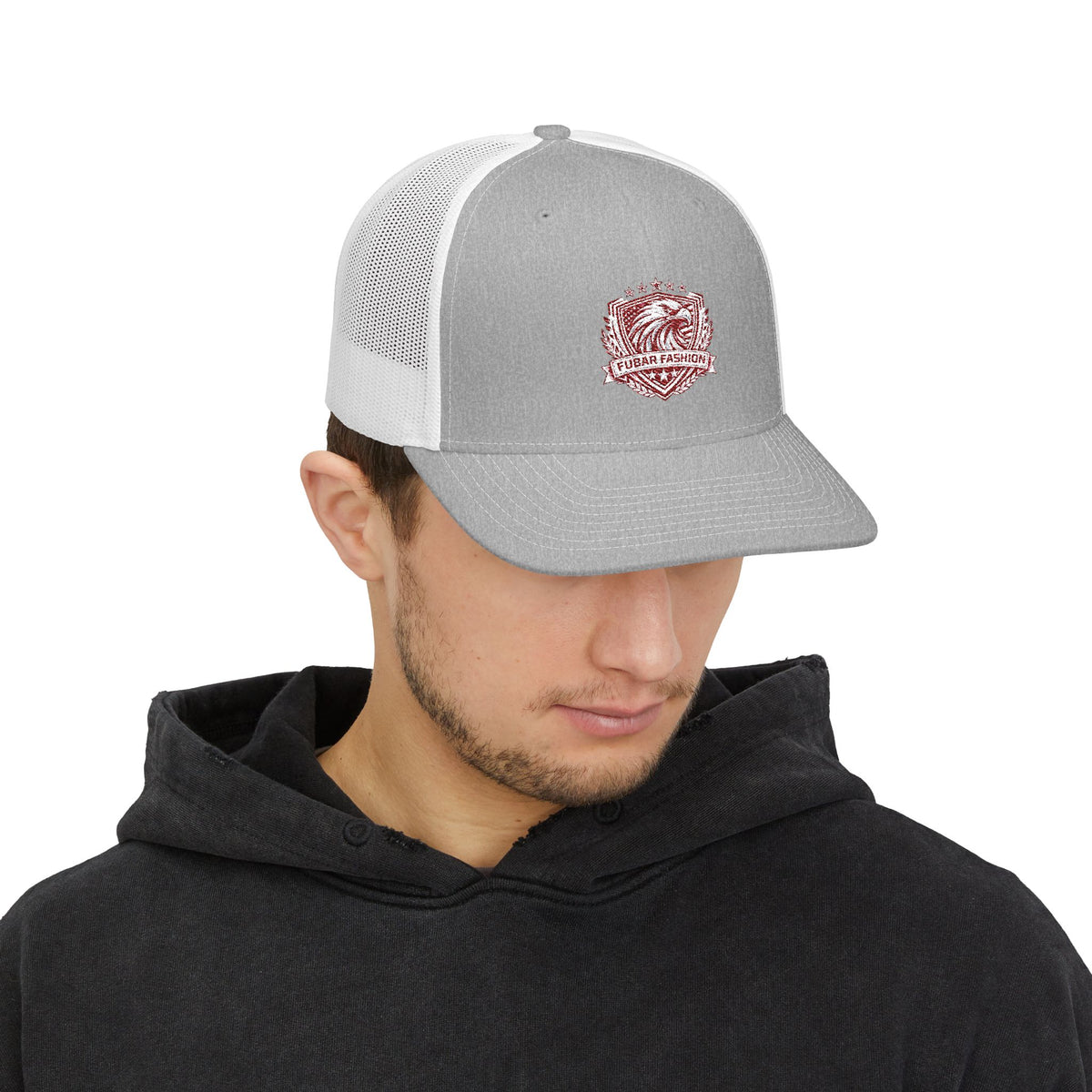 Richardson Trucker Cap — Vintage Crest (Embroidered)