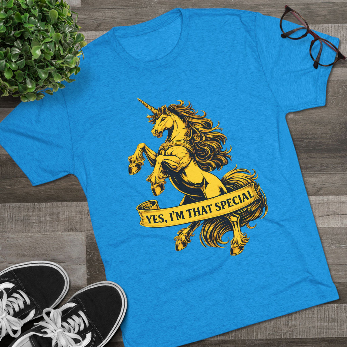 Yes I'm That Special Unicorn Tee — FUBAR Graphic Crew Shirt