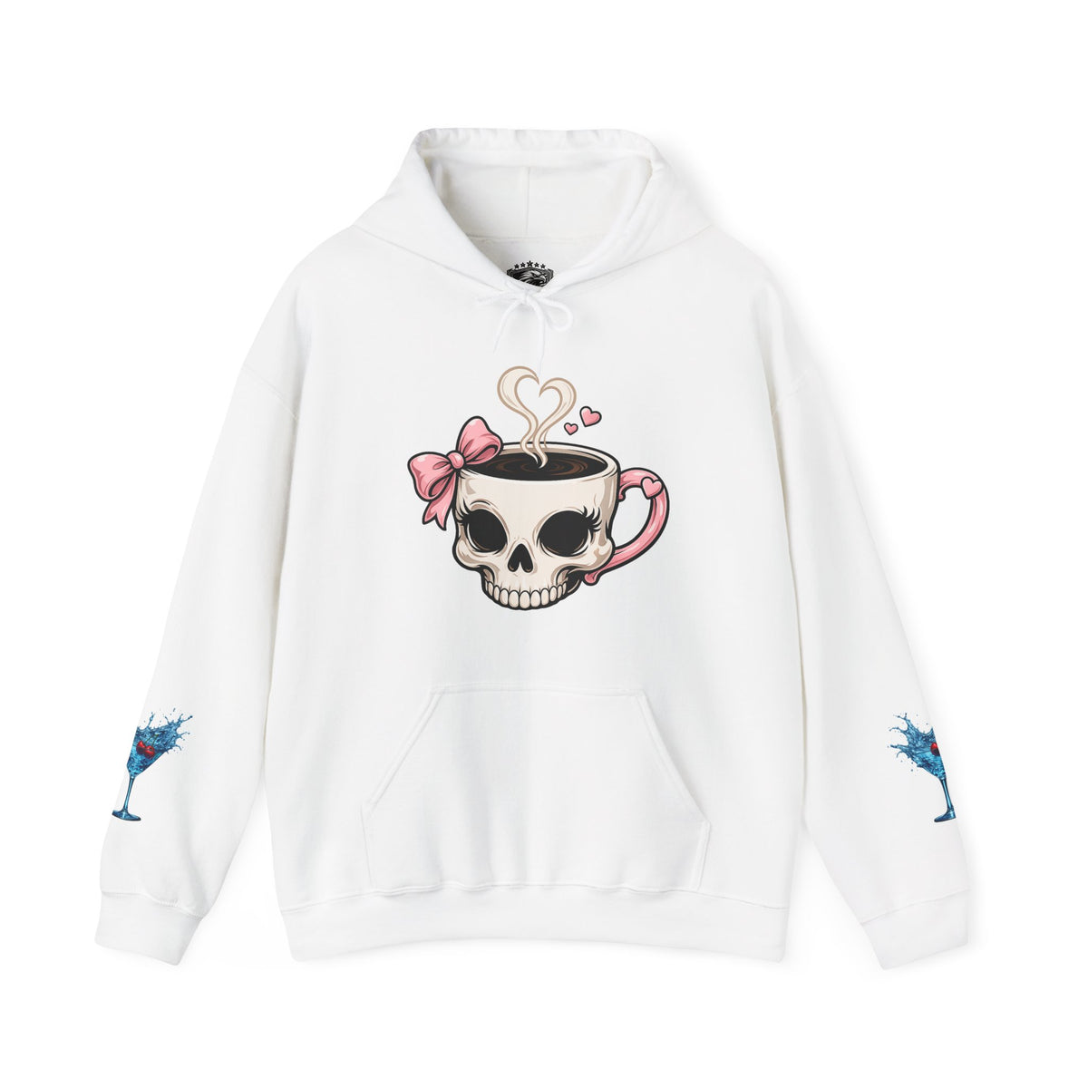 Women's Skull Coffee Hoodie