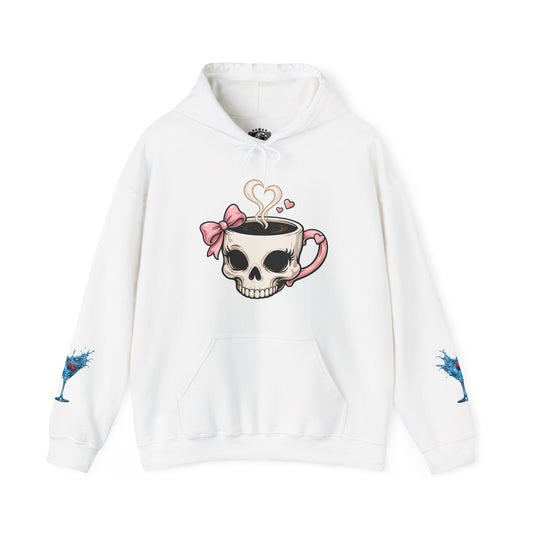 Women's Skull Coffee Hoodie