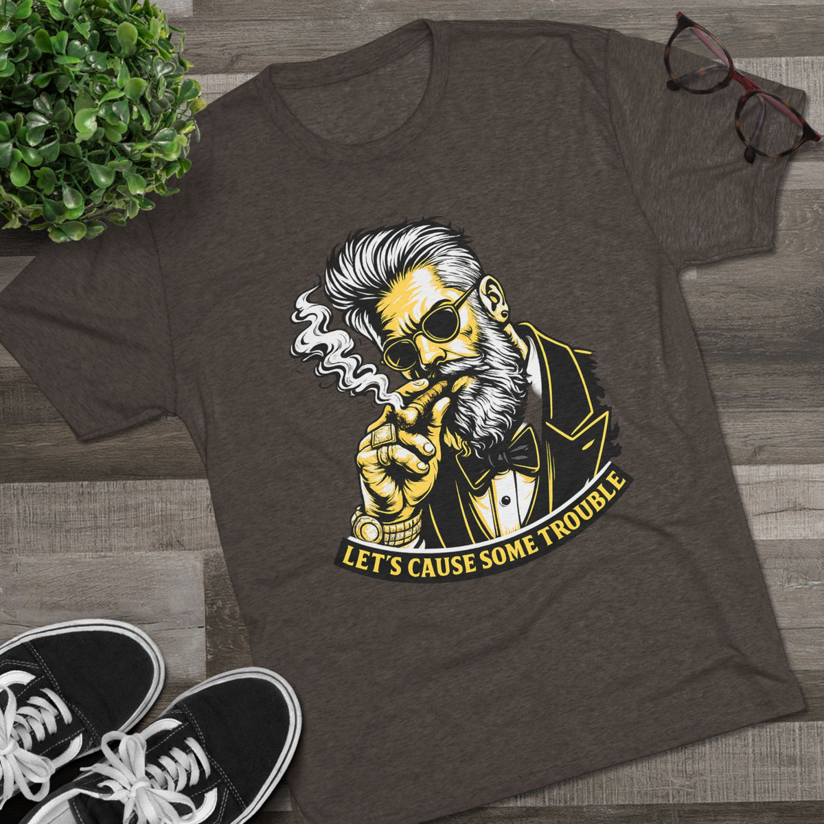 "Let’s Cause Some Trouble" Crewneck (FUBAR Back)