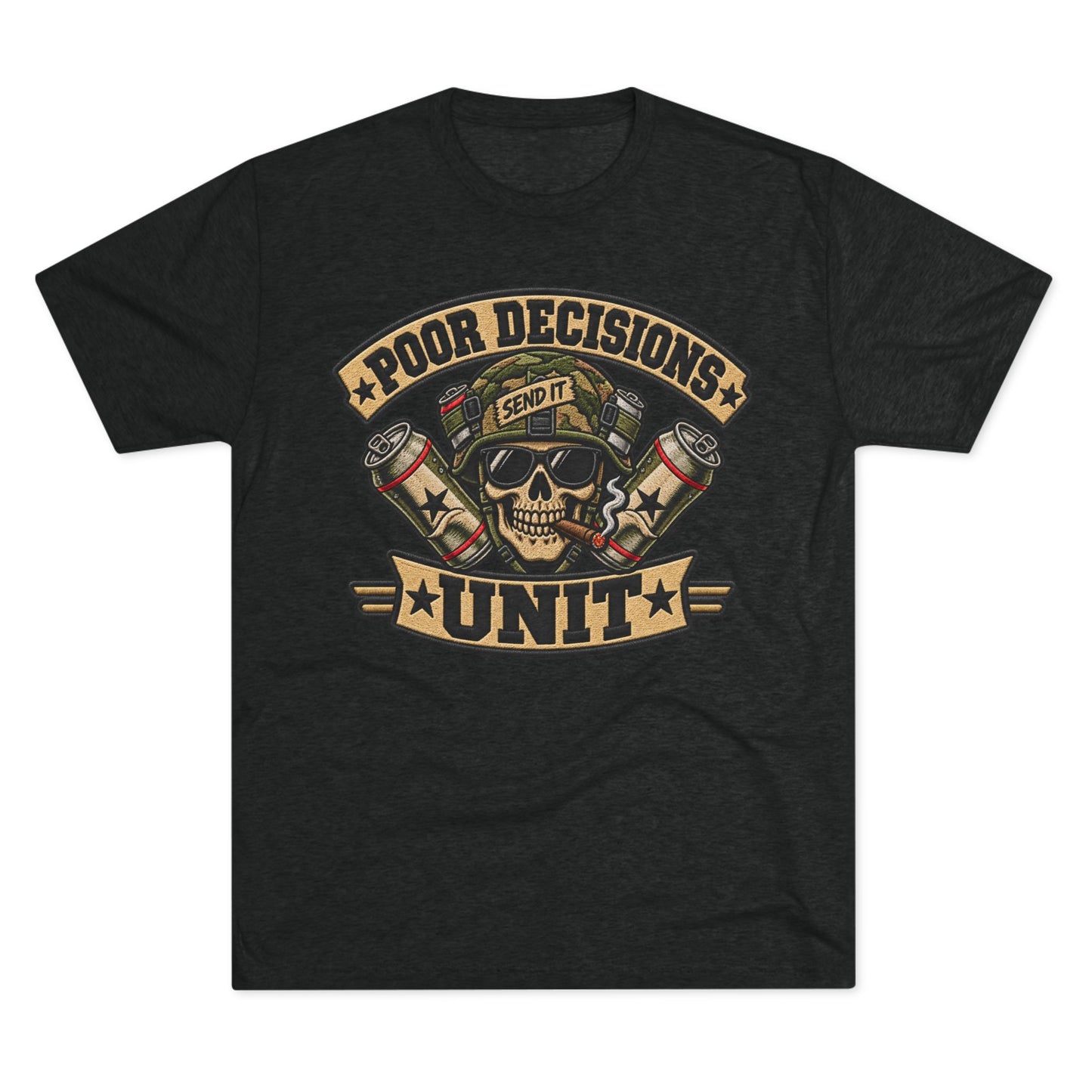 Poor Decisions Unit T-Shirt