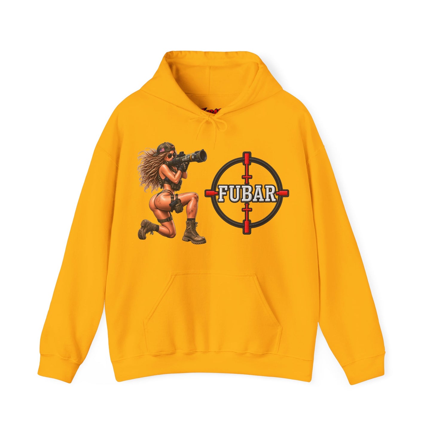 FUBAR Sniper Pin-Up Hoodie