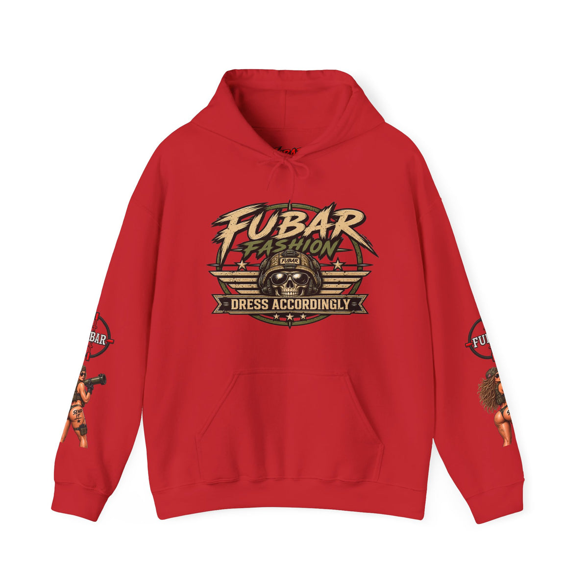Disabled Veteran Hoodie — FUBAR Fashion "Dress Accordingly"