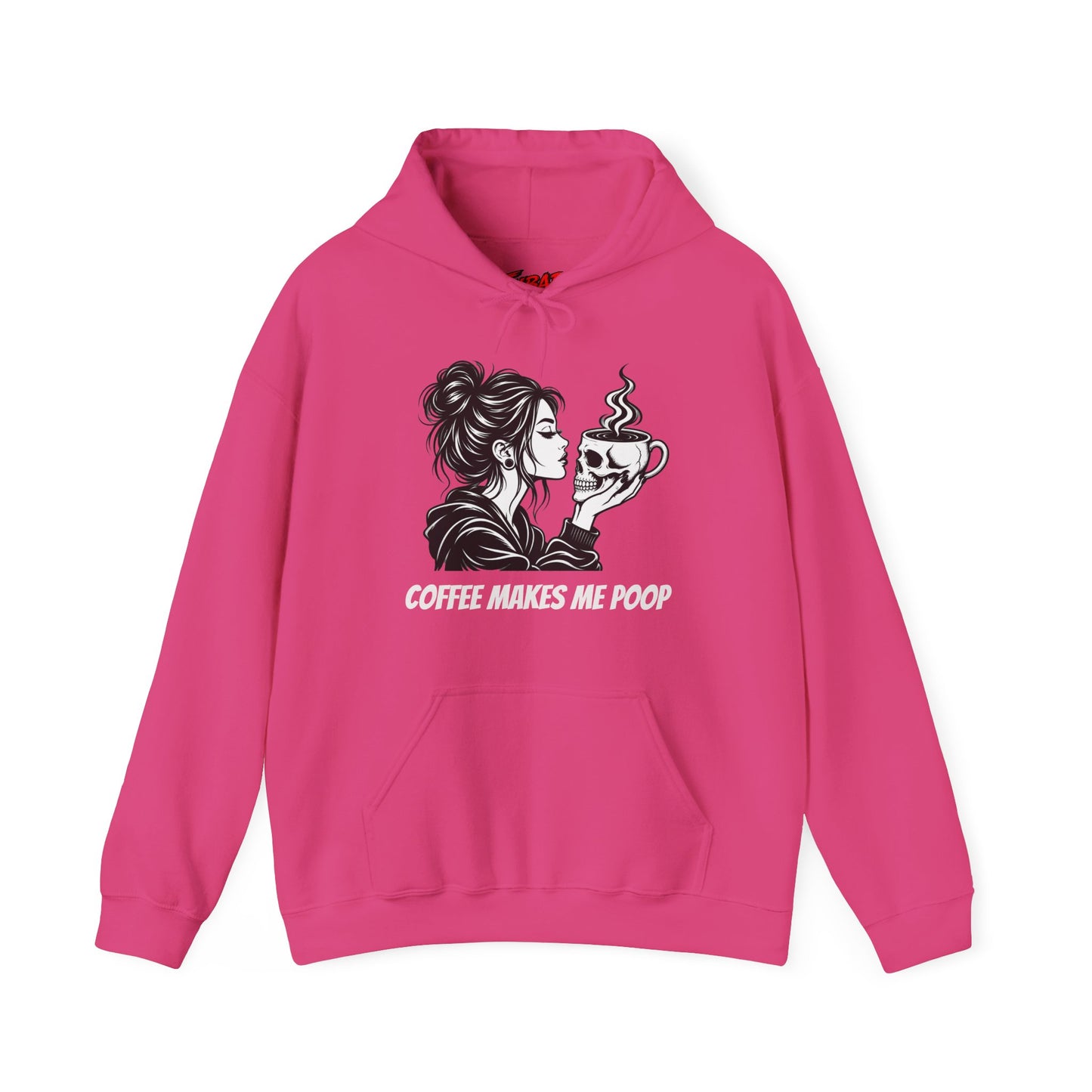 Women's-Coffee Makes Me Poop Hoodie