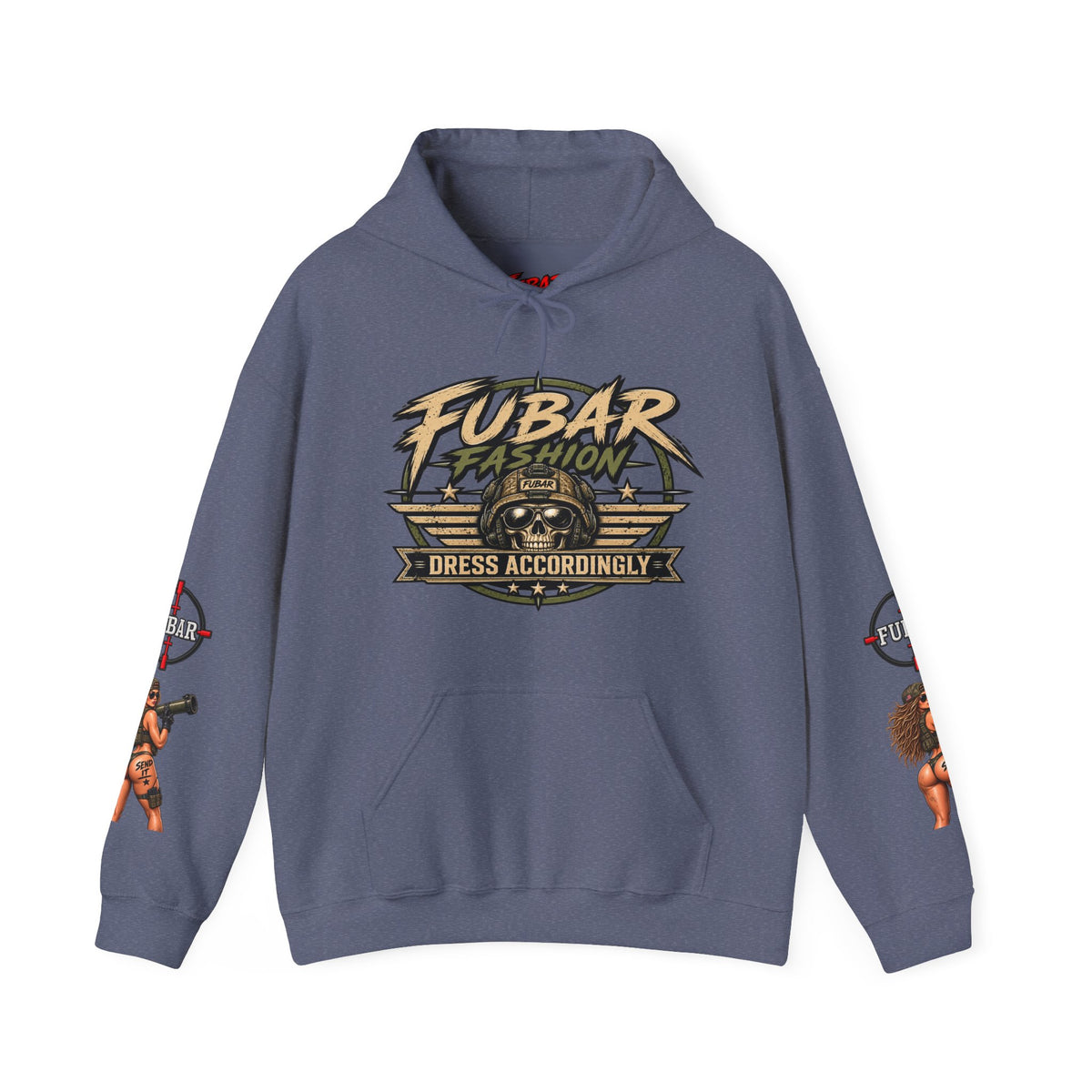 Disabled Veteran Hoodie — FUBAR Fashion "Dress Accordingly"