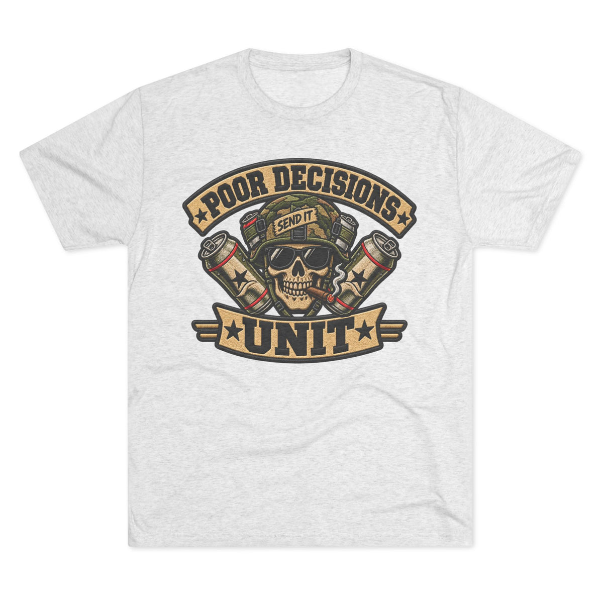 Poor Decisions Unit T-Shirt