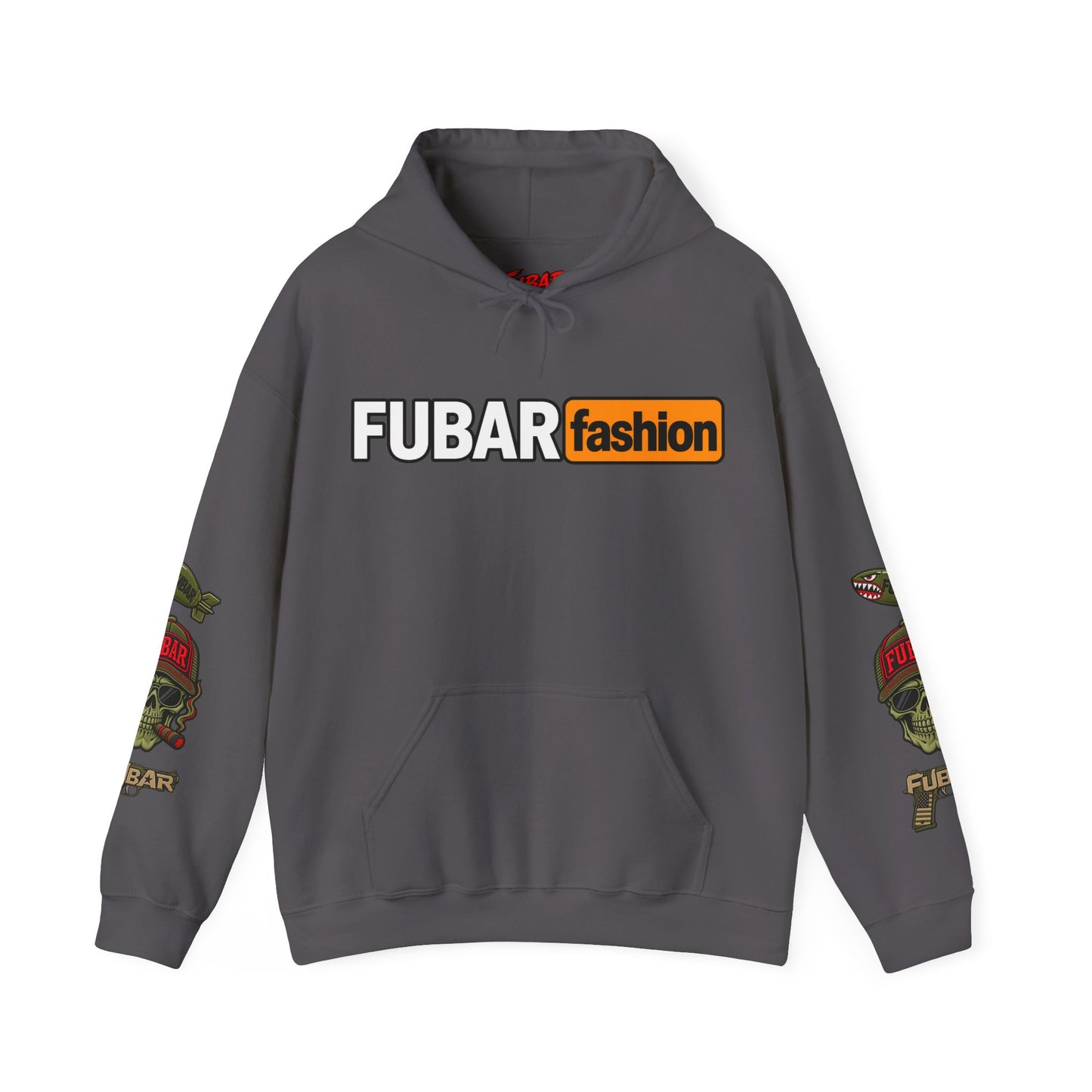 FUBAR Fashion Hoodie — Pin-Up Bomber Girl Graphic Pullover