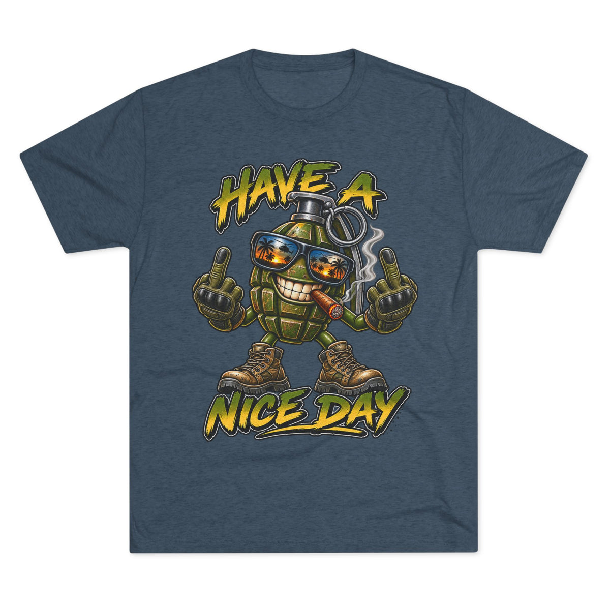 Have A Nice Day Grenade T-Shirt