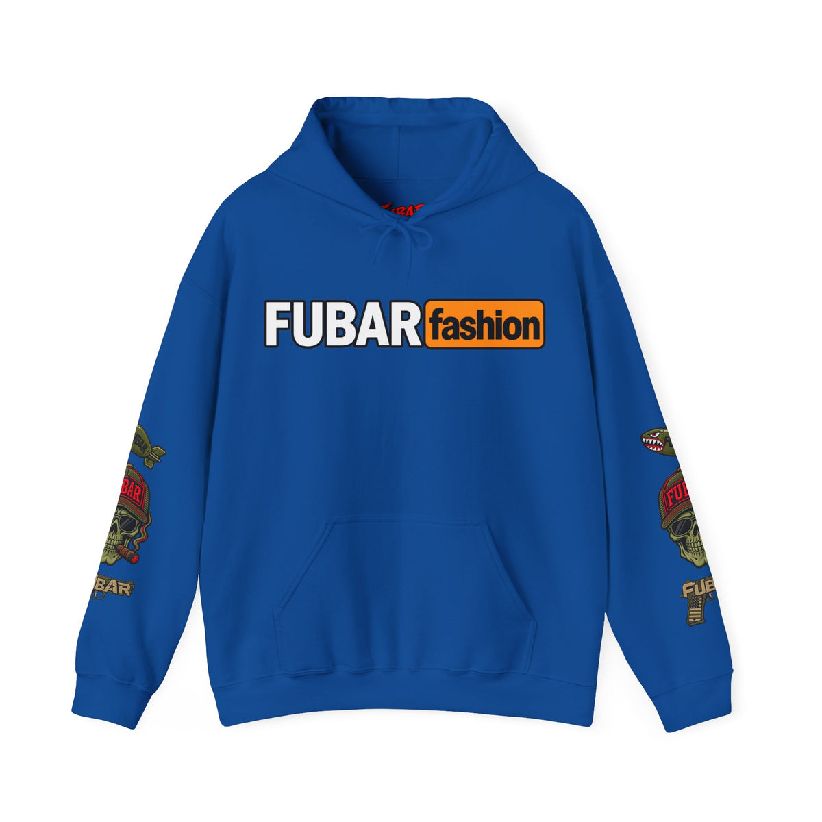 FUBAR Fashion Hoodie — Pin-Up Bomber Girl Graphic Pullover