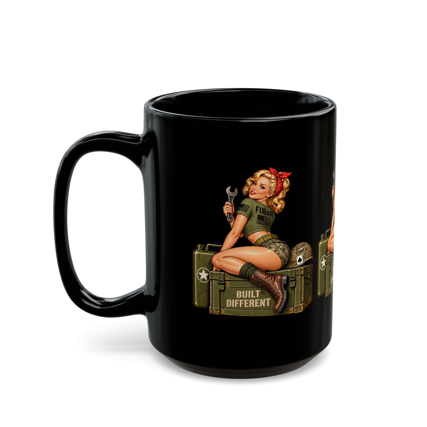 Built Different Pin-Up Mug