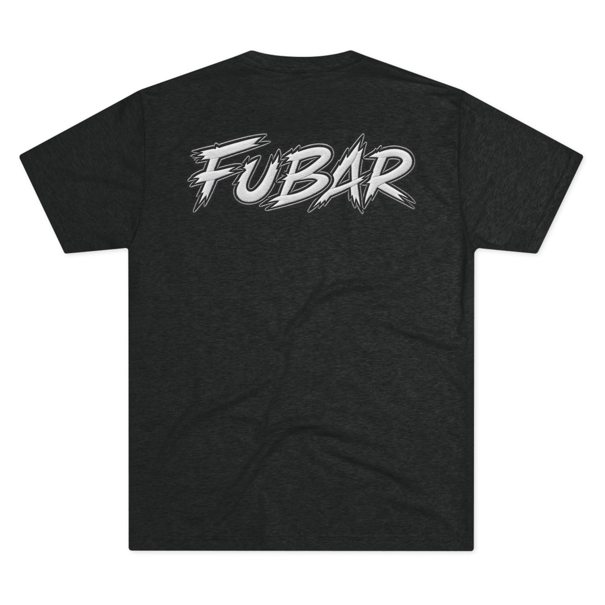 FUBAR Graphic Tee — Distressed American Flag Crew Shirt
