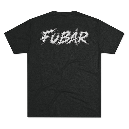 FUBAR Graphic Tee — Distressed American Flag Crew Shirt