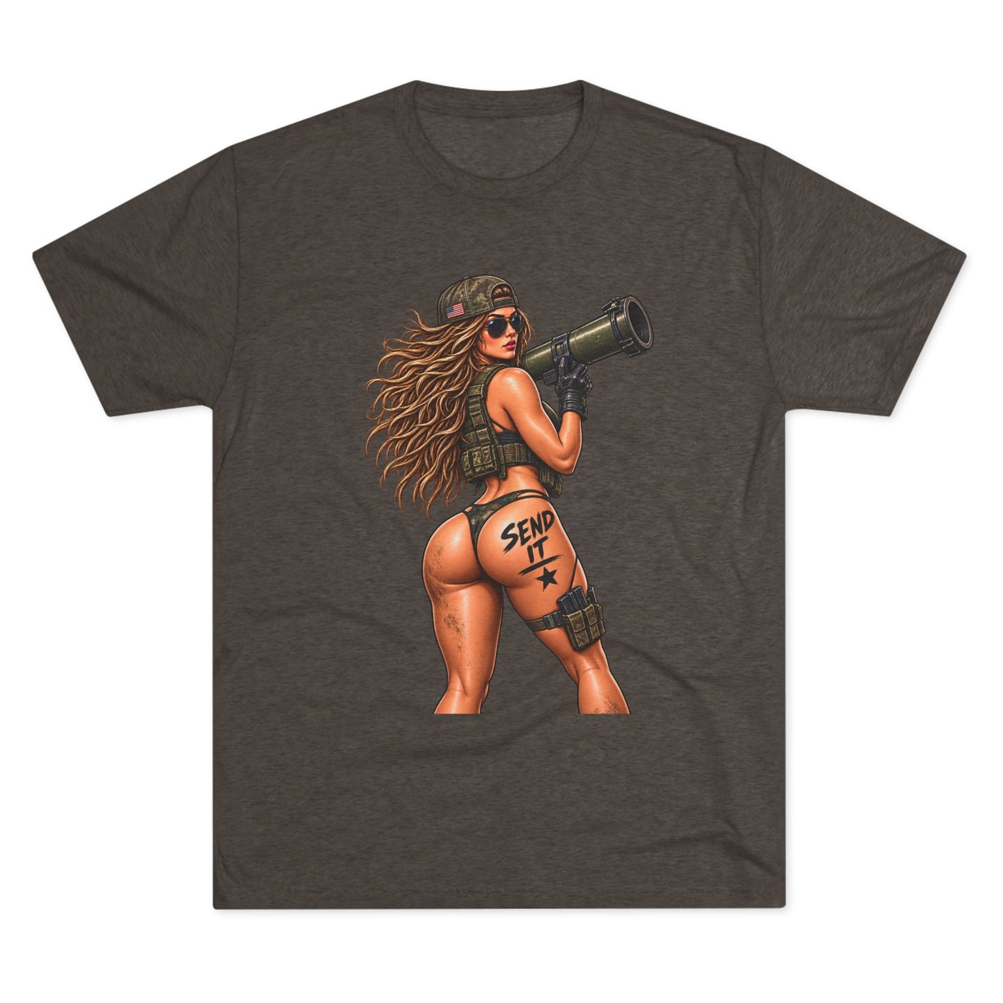 'Send It' RPG Girl & 'Have a Nice Day' Grenade Graphic