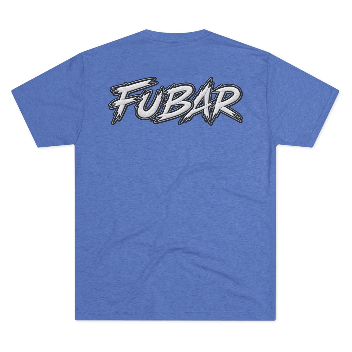 FUBAR Graphic Tee — Distressed American Flag Crew Shirt