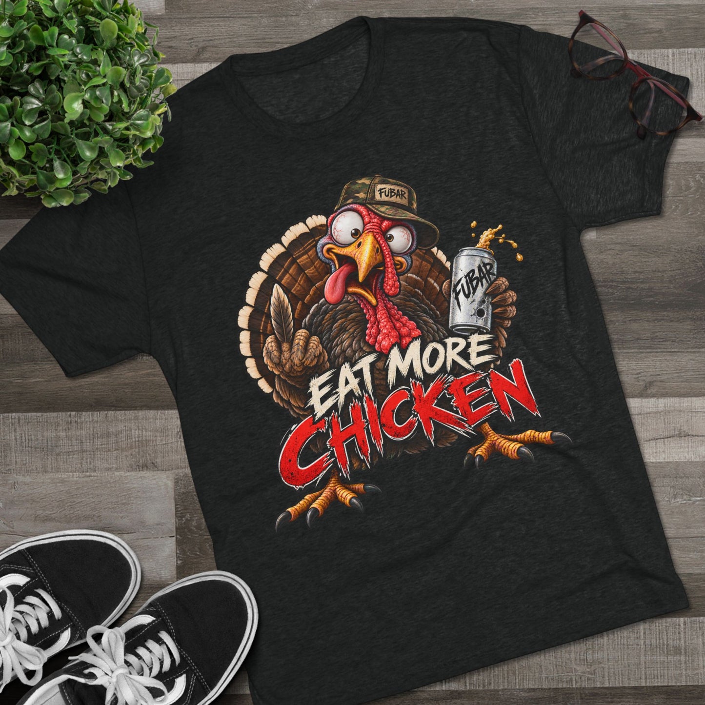 Eat More Chicken Turkey Tee