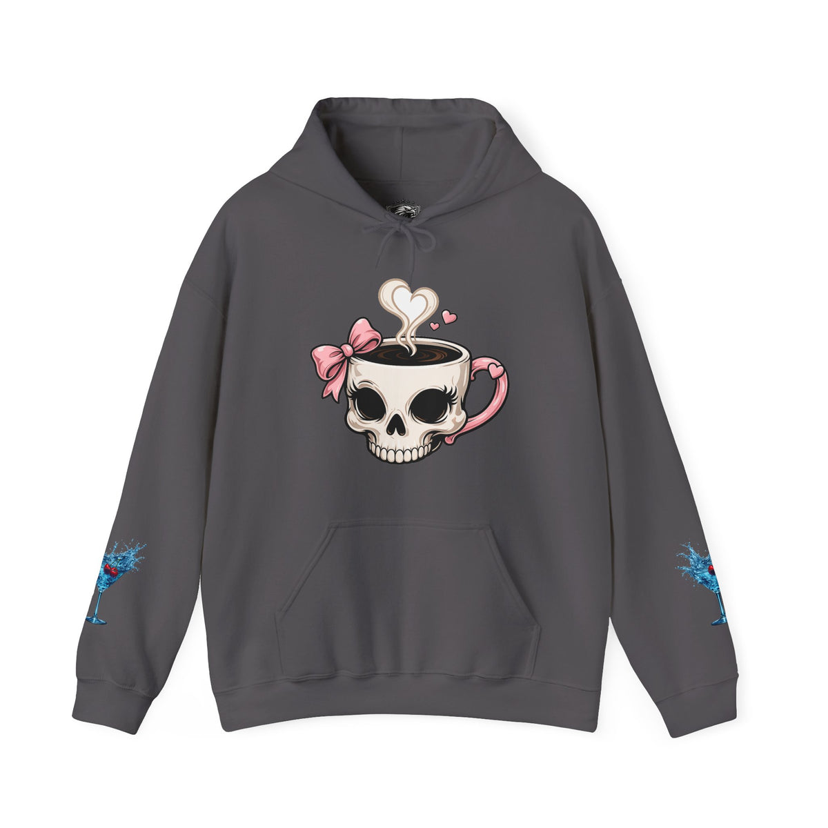 Women's Skull Coffee Hoodie