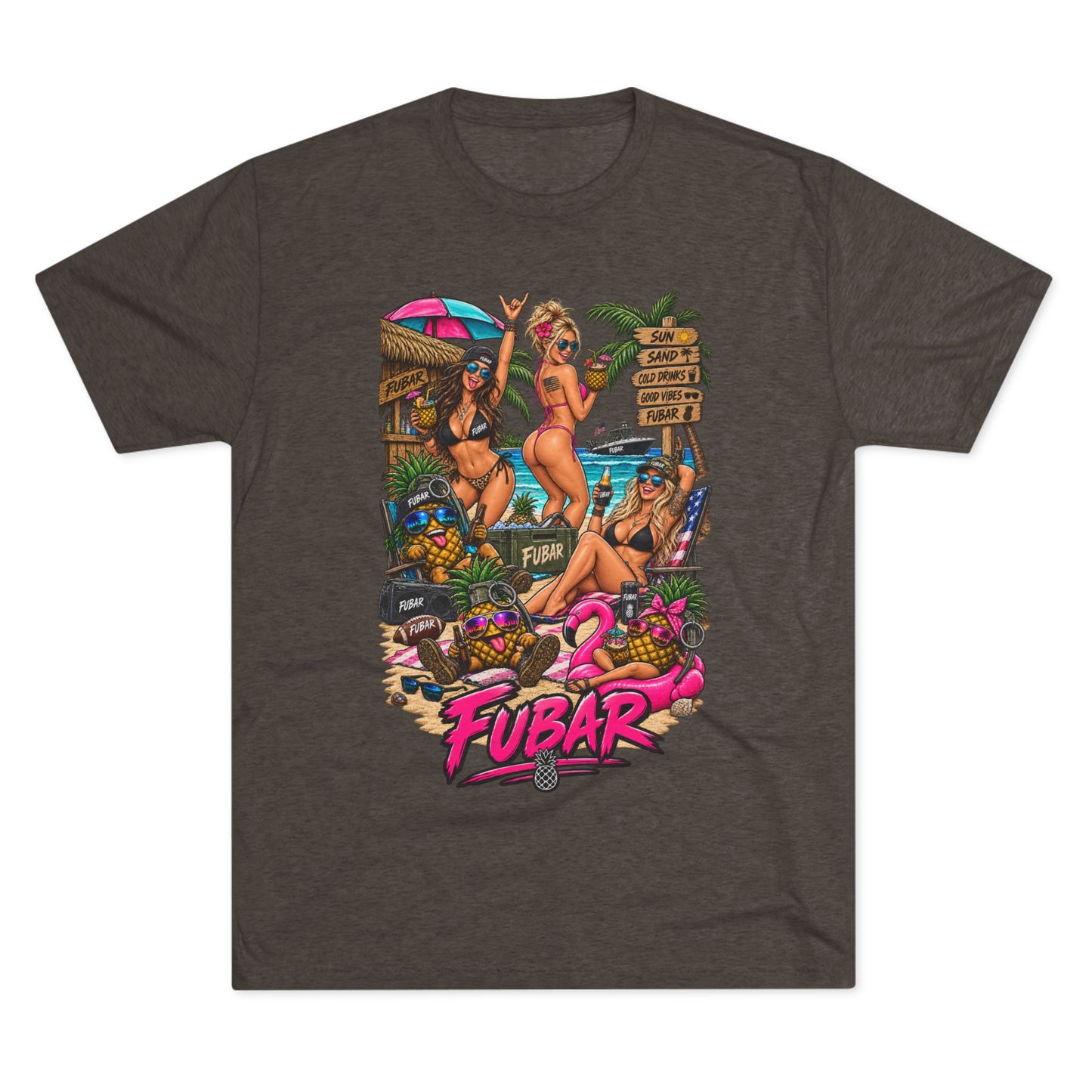 Women's FUBAR Beach Party T‑Shirt