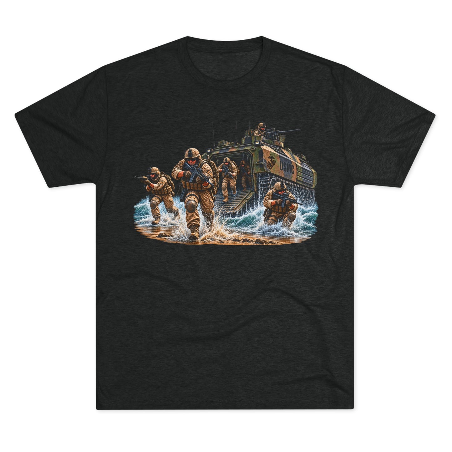 Military Beach Assault T-Shirt
