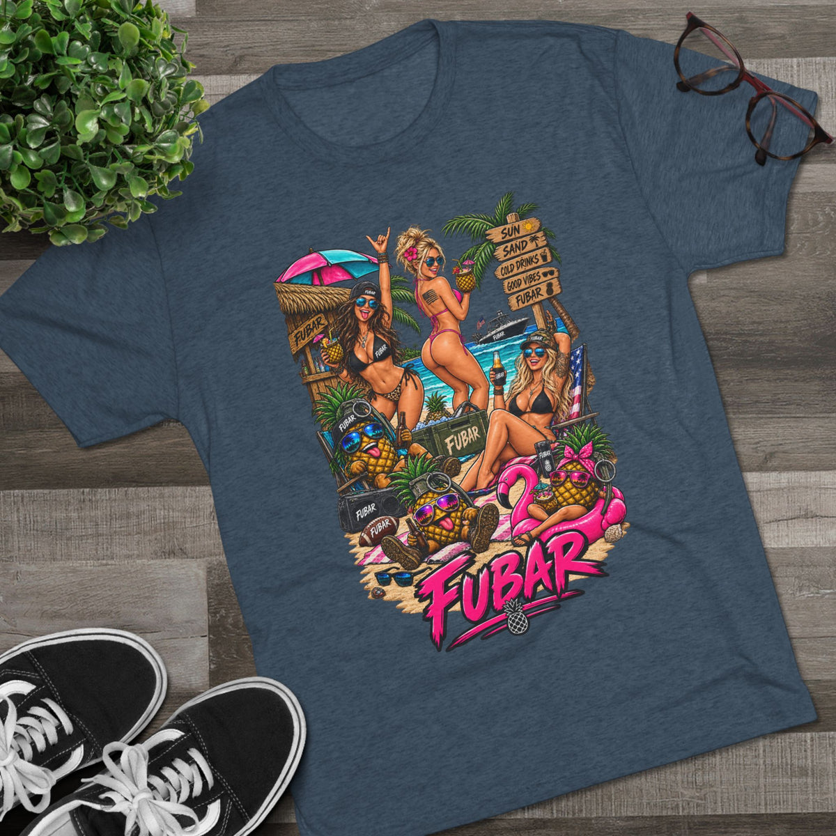 Women's FUBAR Beach Party T‑Shirt