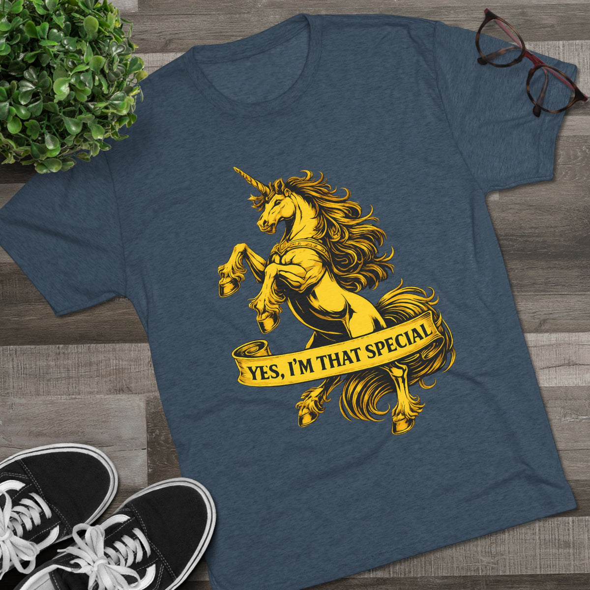 Yes I'm That Special Unicorn Tee — FUBAR Graphic Crew Shirt