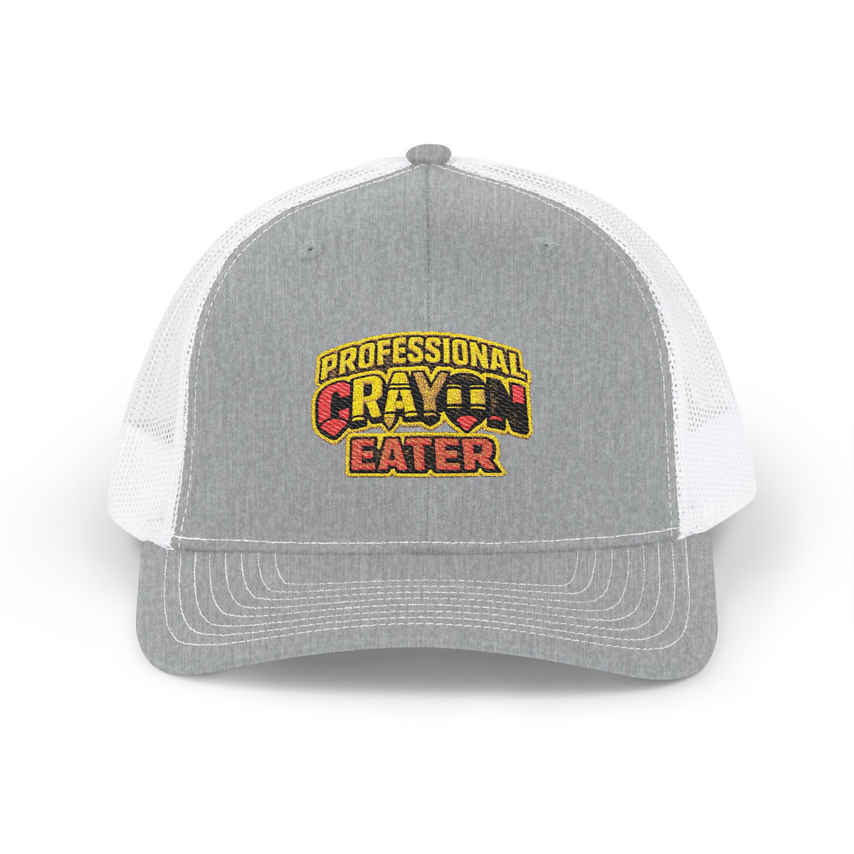 Richardson Professional Crayon Eater Snapback Trucker Cap (Embroidered)