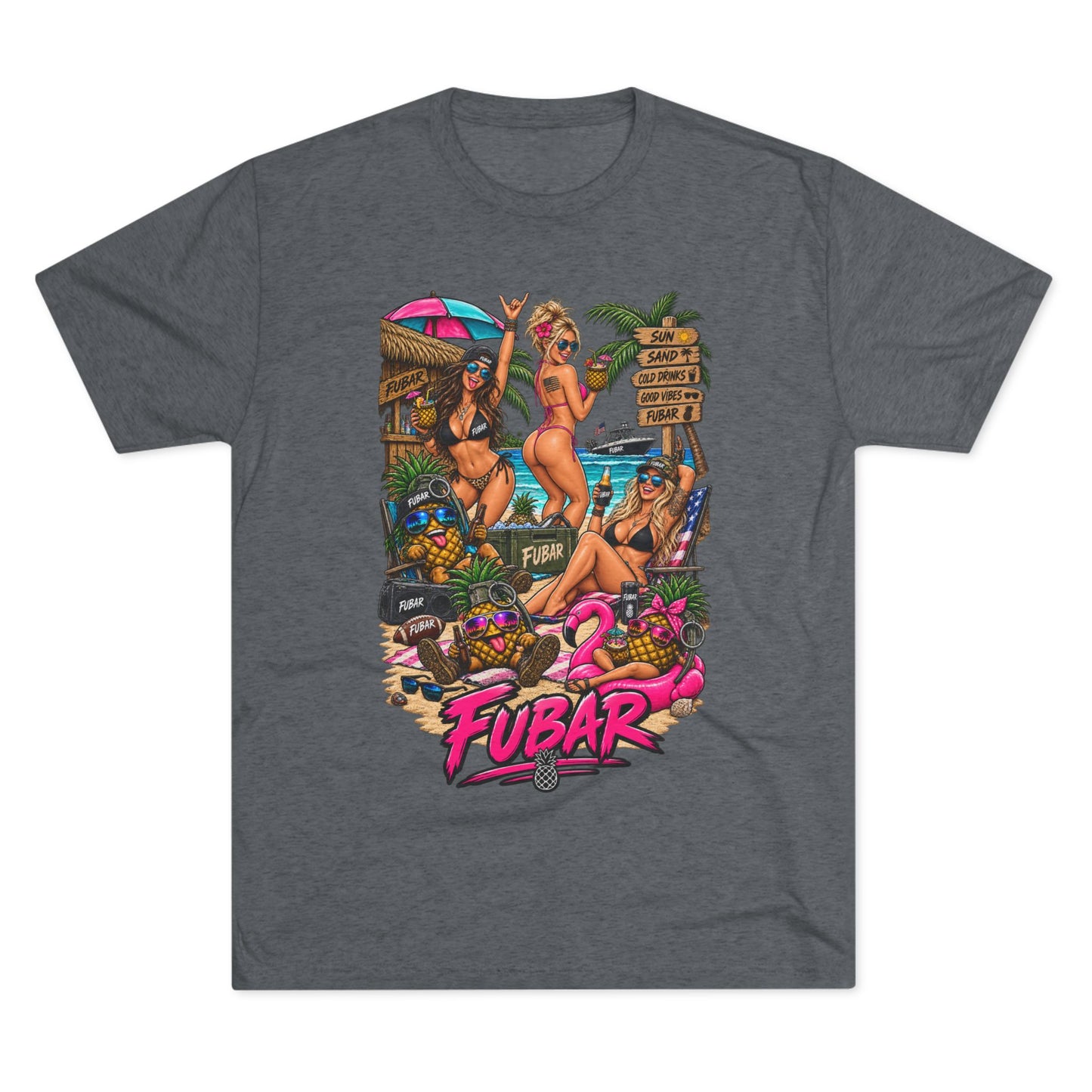 Women's FUBAR Beach Party T‑Shirt