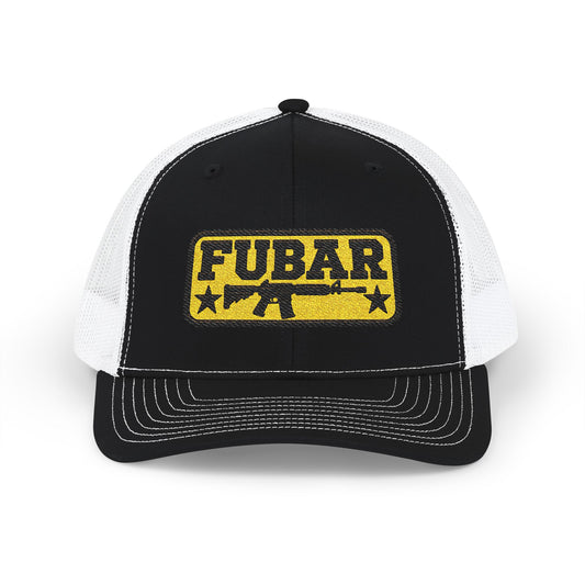 Richardson FUBAR Trucker Cap – Snapback Hat (Embroidered)