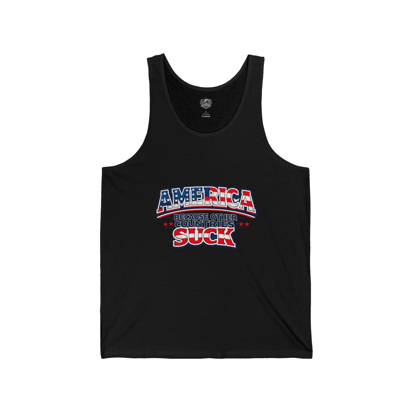 Men's "America Because Other Countries Suck" (Tank Top)