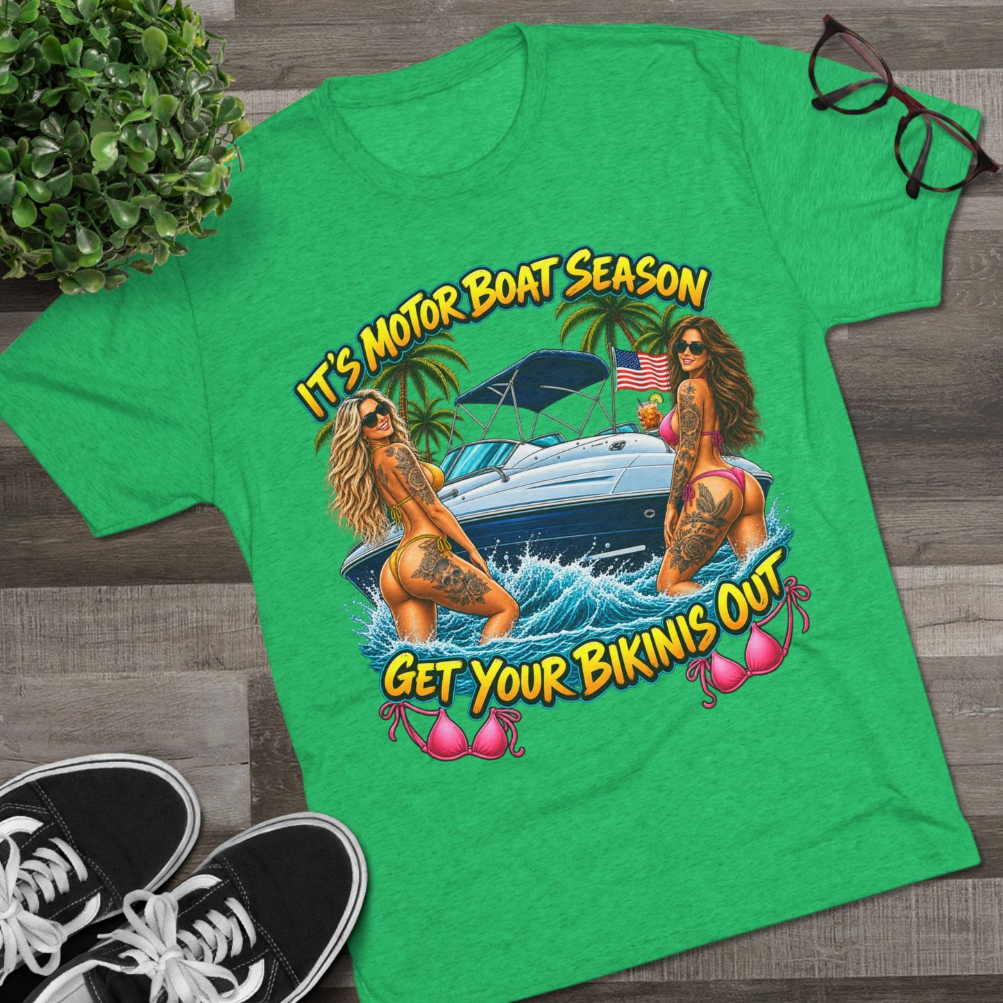 "It's Motor Boat Season, Get Your Bikinis Out"