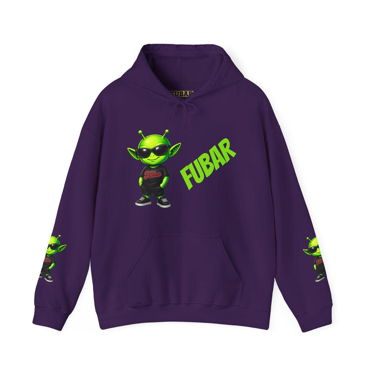 FUBAR Alien Logo Hoodie