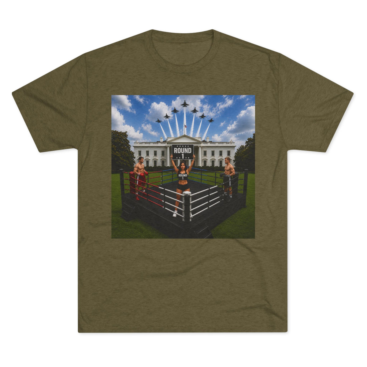 Fight Night White House Graphic Tee