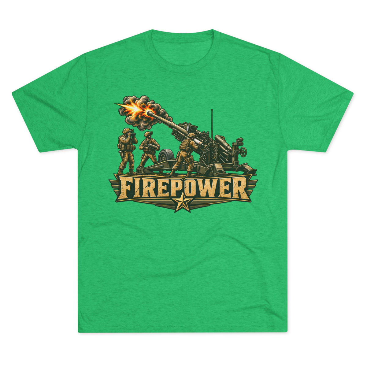 Firepower Military T‑Shirt
