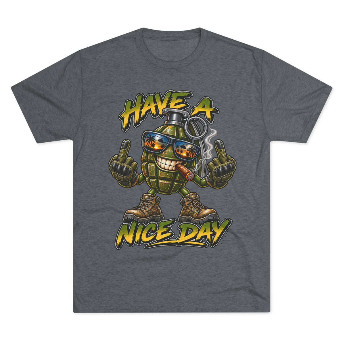 Have A Nice Day Grenade T-Shirt