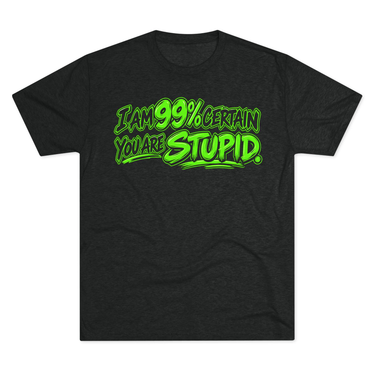 “I Am 99% Certain You Are Stupid”