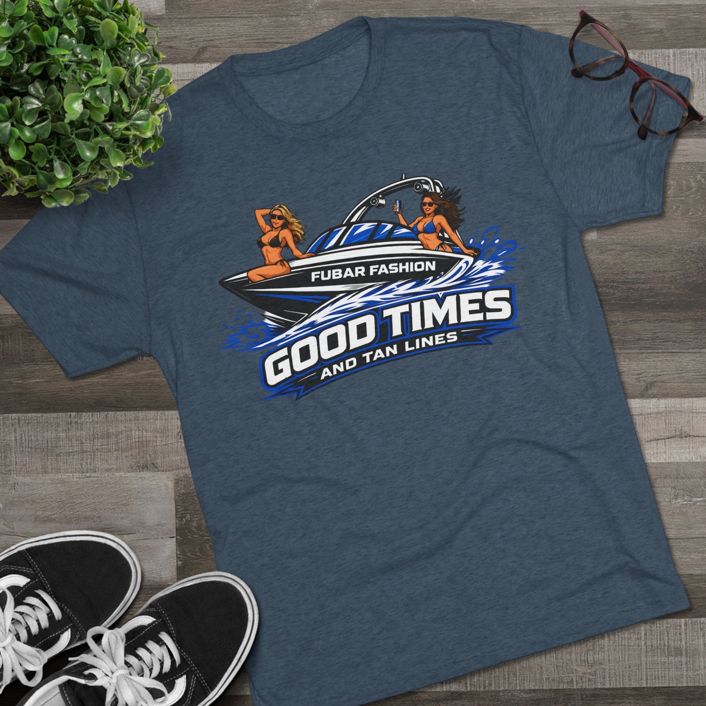 Good Times and Tan Lines Boat T‑Shirt