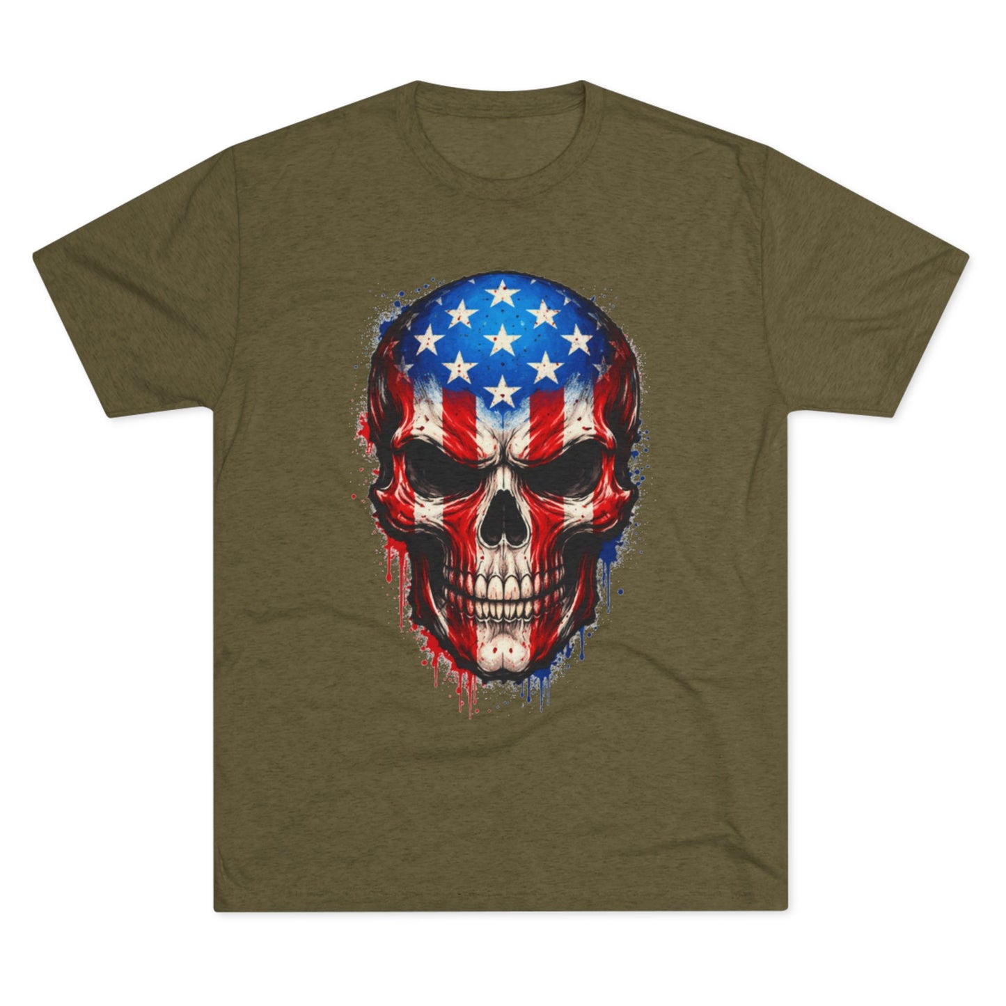 Patriotic Skull (T-Shirt)