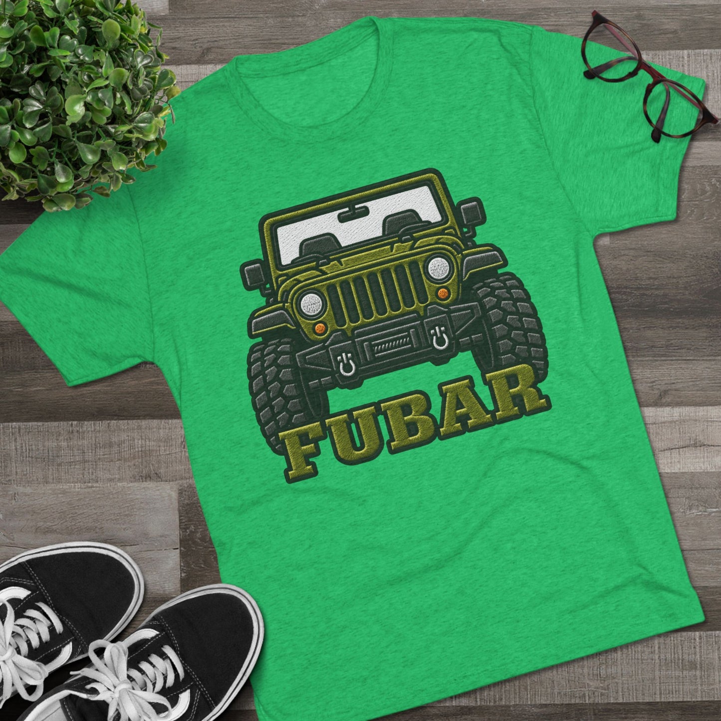 FUBAR Military Jeep T‑Shirt